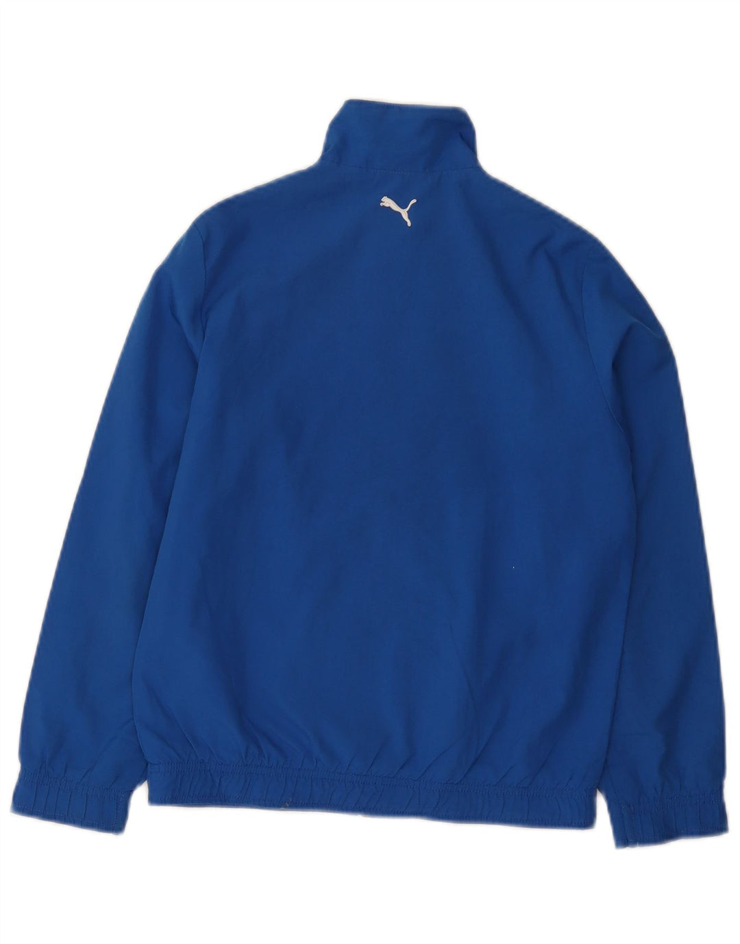 Jaqueta Puma Boys Graphic Tracksuit Top 9-10 Anos Azul Poliéster