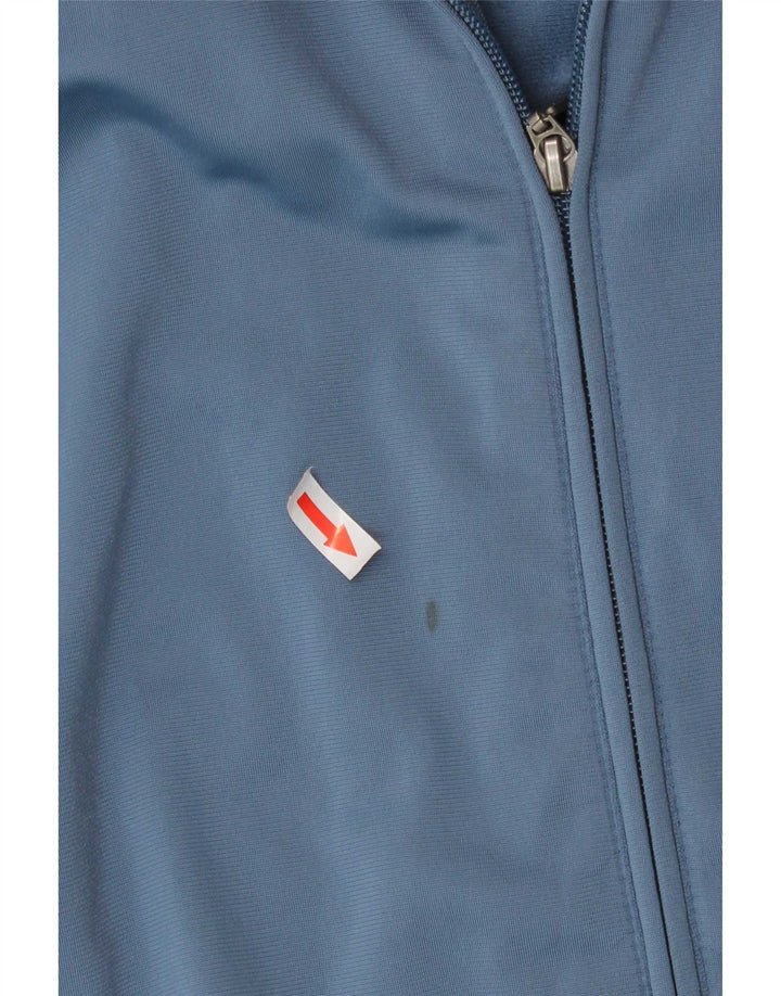 Nike Mens Tracksuit Top Jacket UK 41/43 Grande Azul Marinho Colorblock