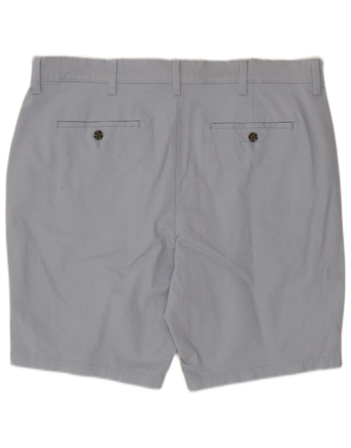 Shorts chino masculino Marks & Spencer W38 XL algodão azul