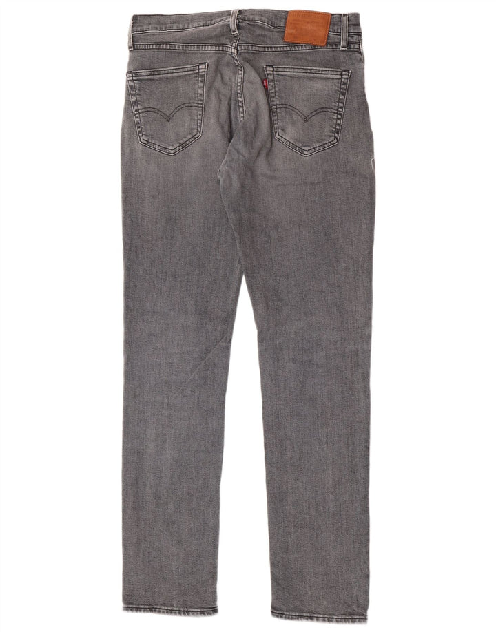 Levi's Masculino 511 Slim Jeans W34 L34 Cinza Algodão