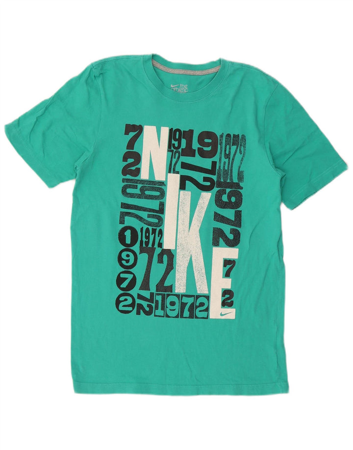 Camiseta Nike Masculina Regular Fit Graphic Top Pequeno Azul