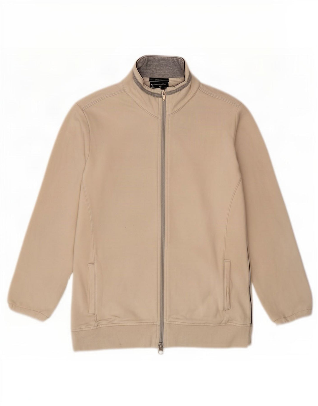 Jaqueta feminina Champion Easy Fit Tracksuit UK 14 Médio Off White