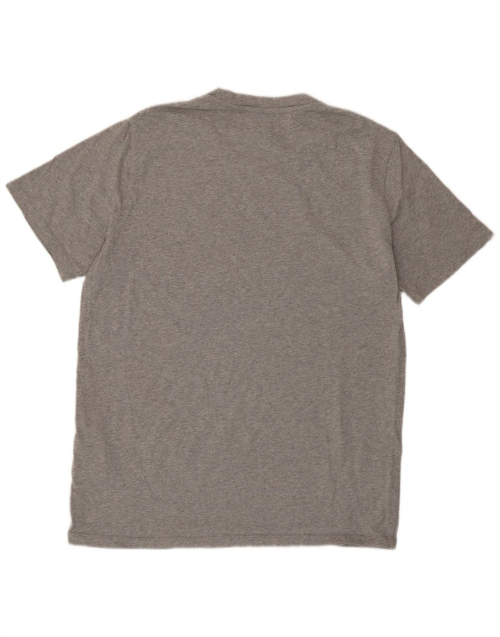 Camiseta gráfica masculina Levi's Top grande de algodão cinza