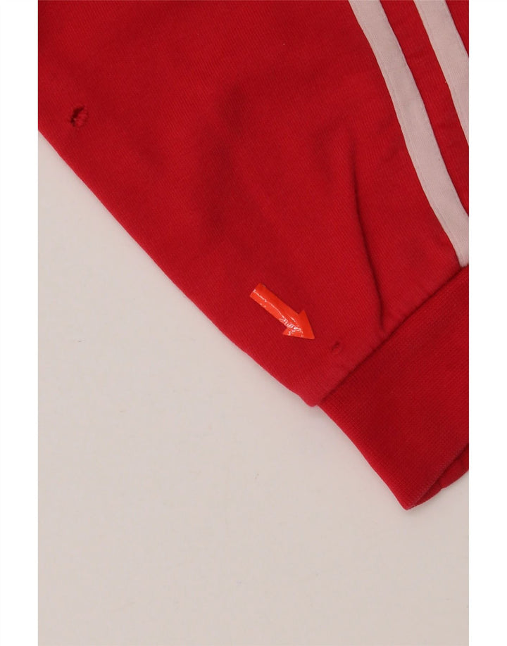 Adidas Mens Moletom Jumper XL Vermelho