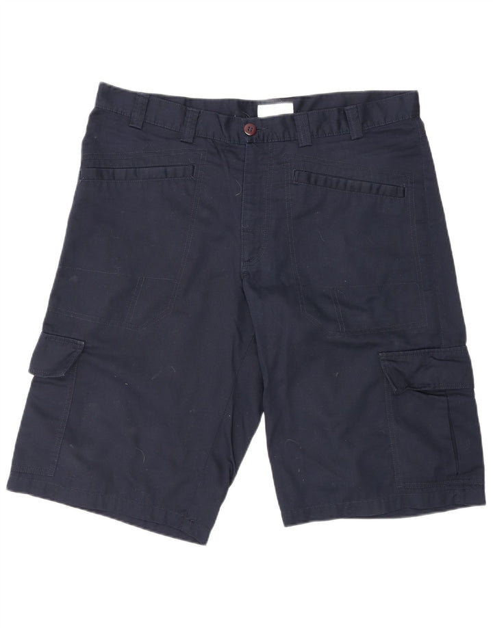 Shorts cargo masculino PUMA médio W32 algodão azul marinho