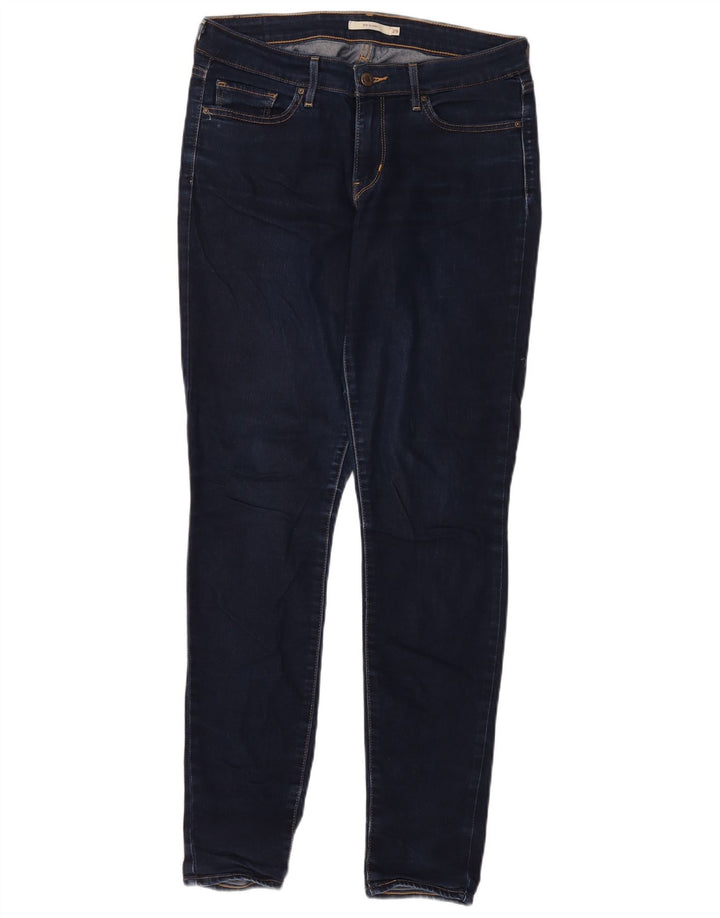 Calça jeans feminina Levi's 711 skinny W29 L31 azul marinho