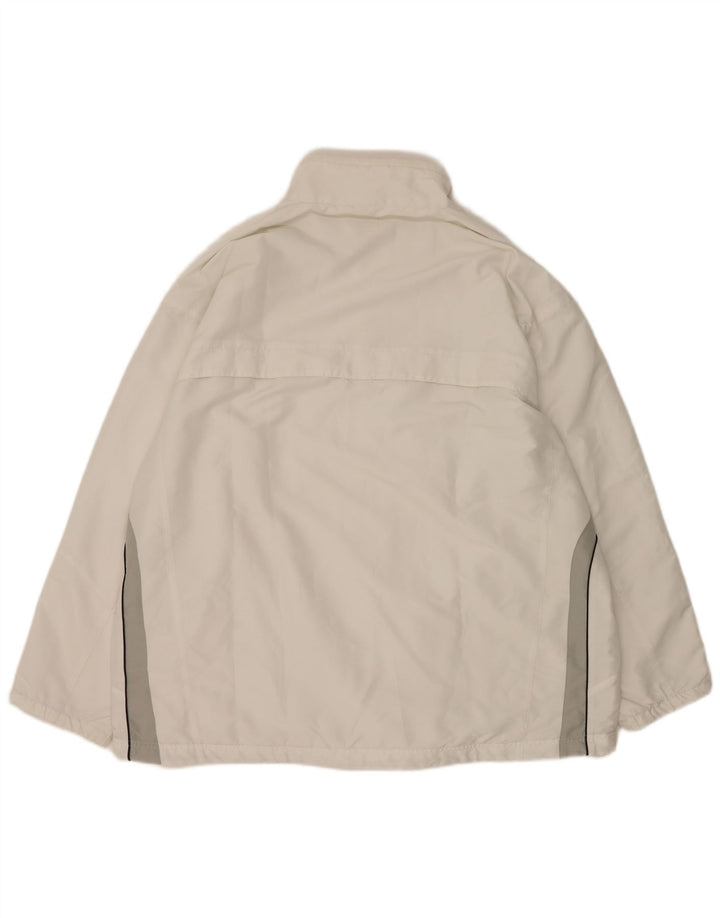 Domyos Fato de treino masculino Top Jacket 2XL Poliéster Colourblock branco