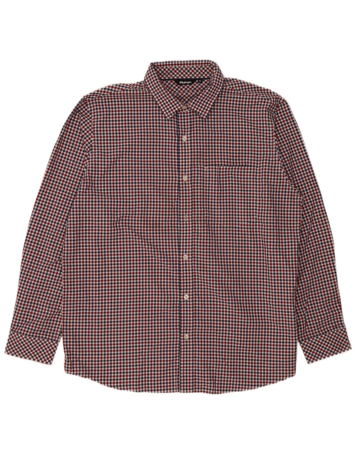 Camisa masculina Rohan XL vermelha guingão poliamida