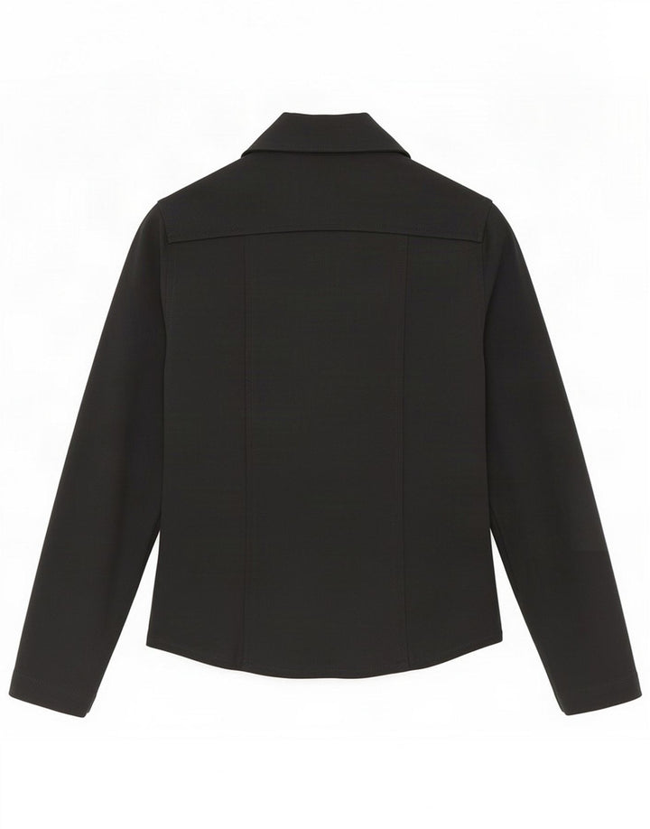 Jaqueta bomber feminina Stefanel IT 38 XS poliamida preta