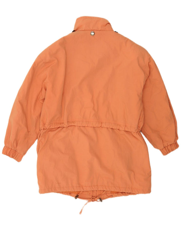 Jaqueta Parka Vintage Feminina UK 18 XL Laranja
