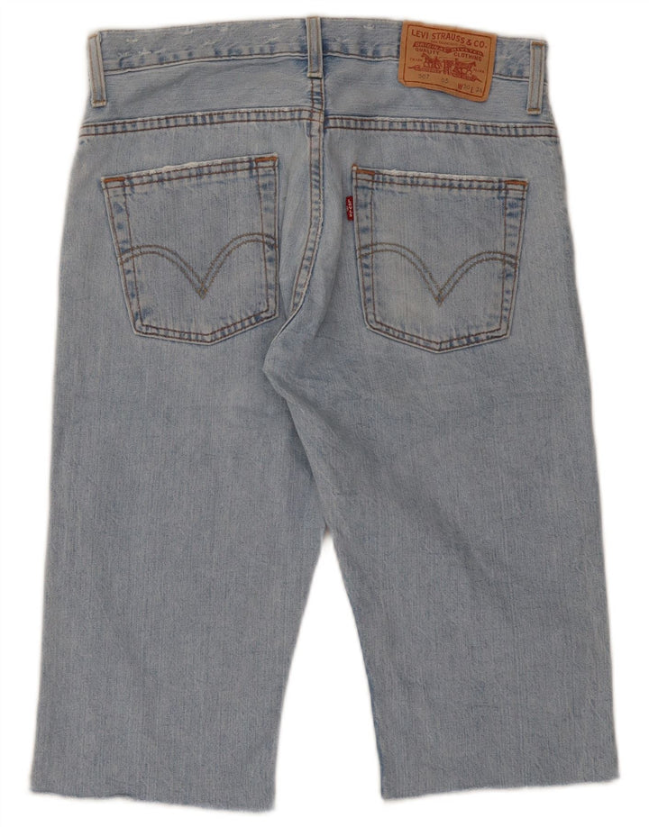 Bermuda masculina Levi's 507 Denim W30 Azul Médio