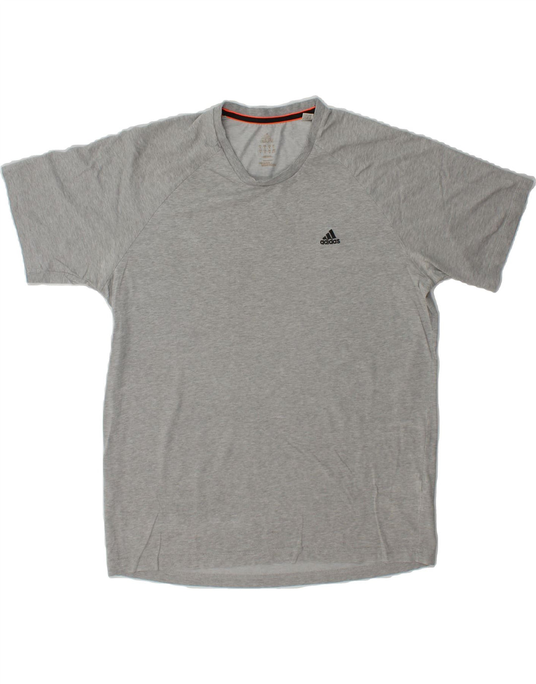 ADIDAS Mens T-Shirt Top XL Grey Cotton Vintage Adidas and Second-Hand Adidas from Messina Hembry 