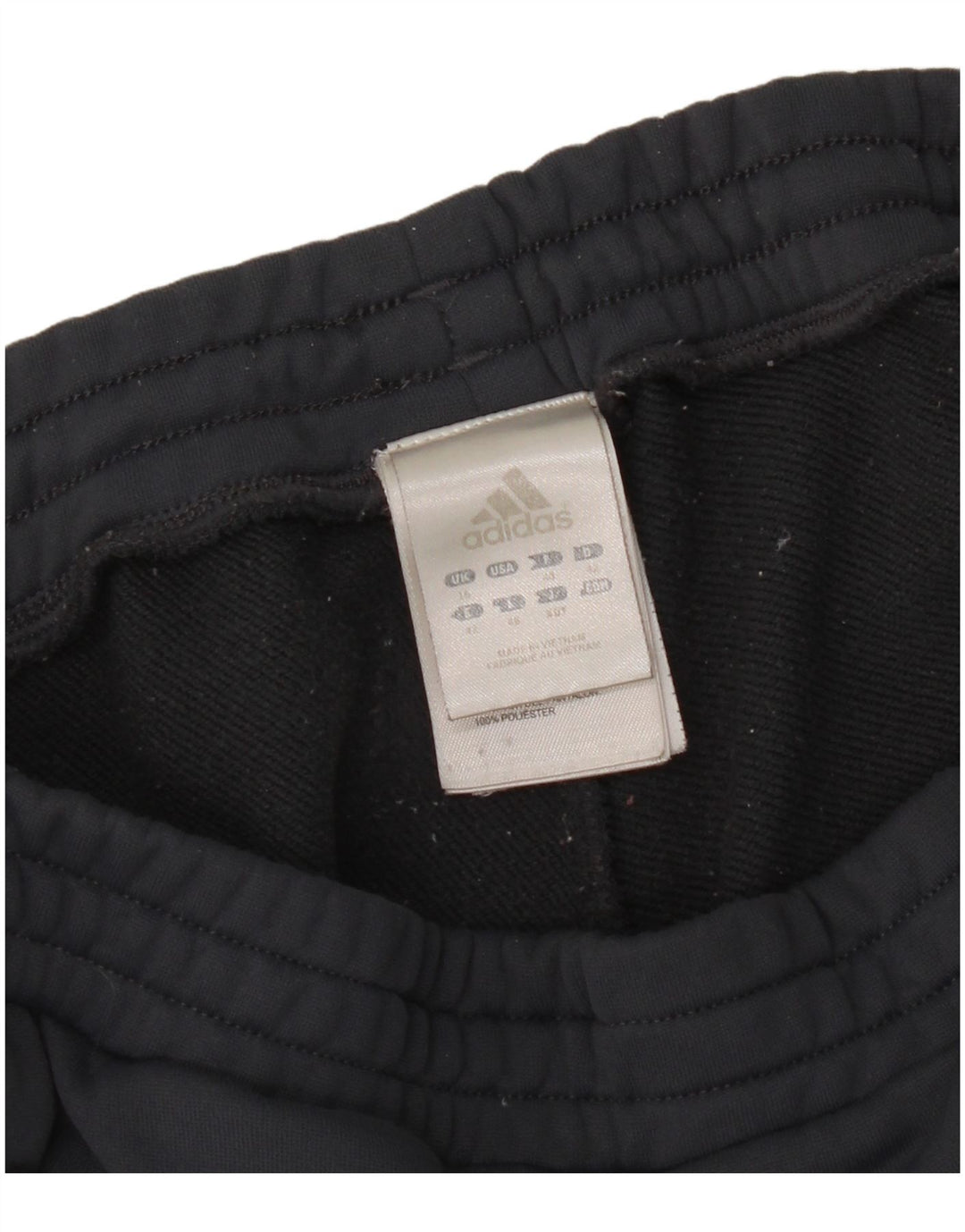 Calça de treino feminina Adidas UK 16 grande cinza poliéster