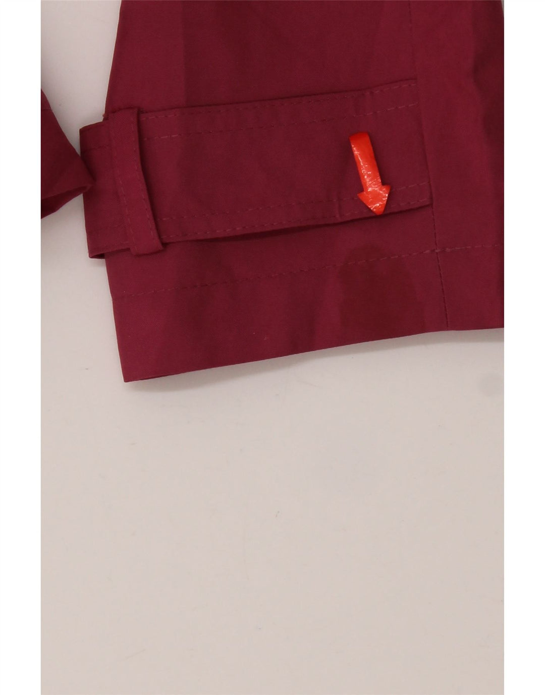 Casaco impermeável feminino Marks & Spencer Reino Unido 16 grande poliéster rosa