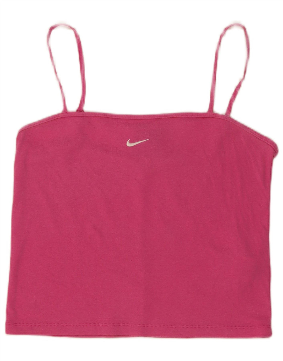 Nike Womens Cami Top UK 14 Grande Algodão Rosa