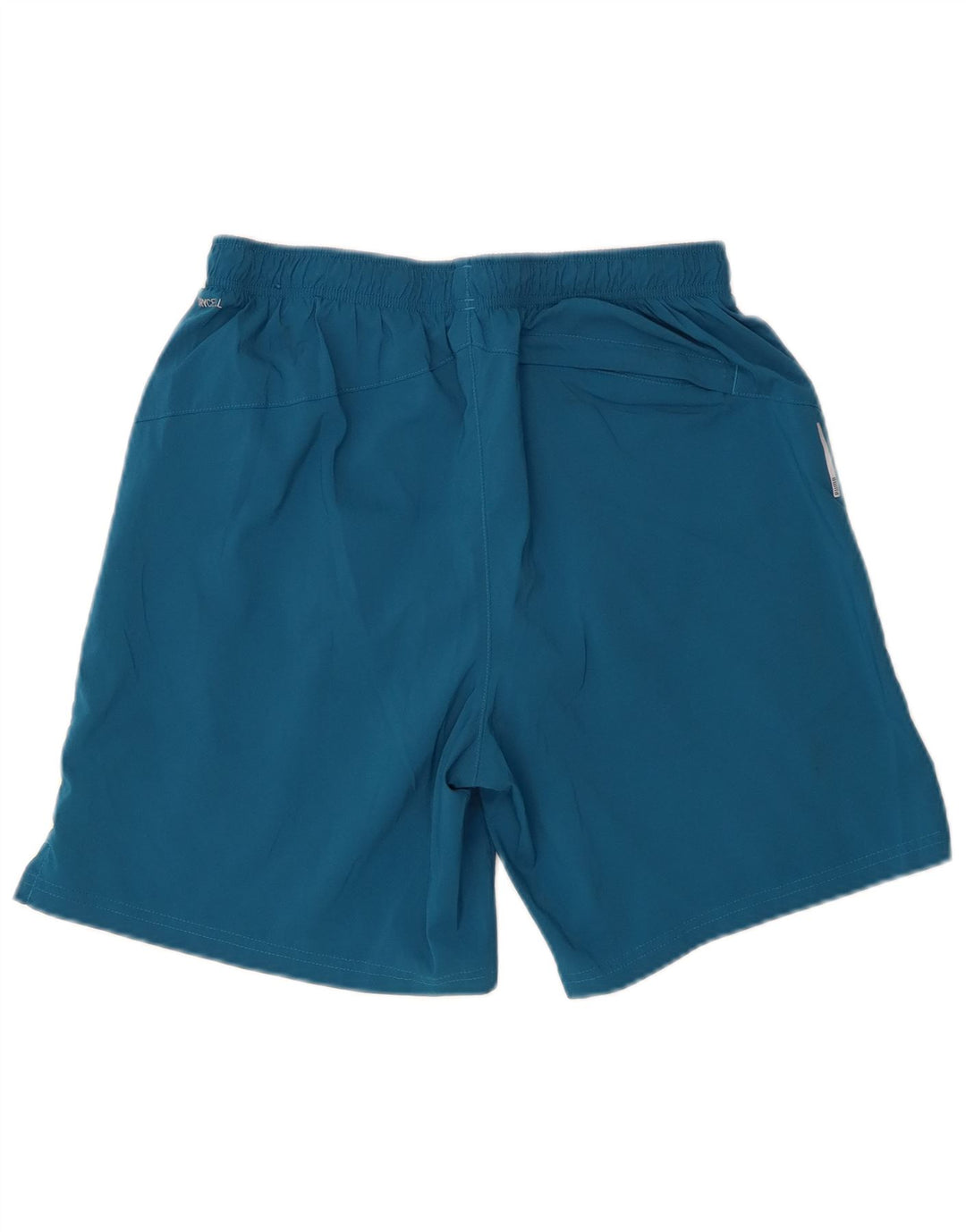 Shorts esportivos masculinos Puma médio azul colorblock poliéster