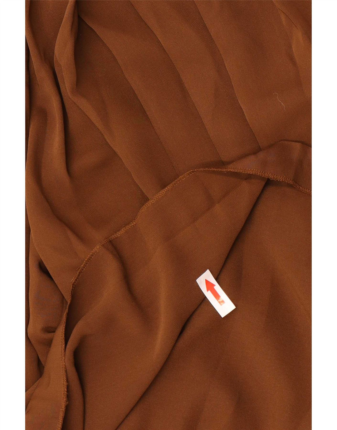Calça Cullotes Capri Massimo Dutti Feminina Grande W32 L22 Marrom Poliéster