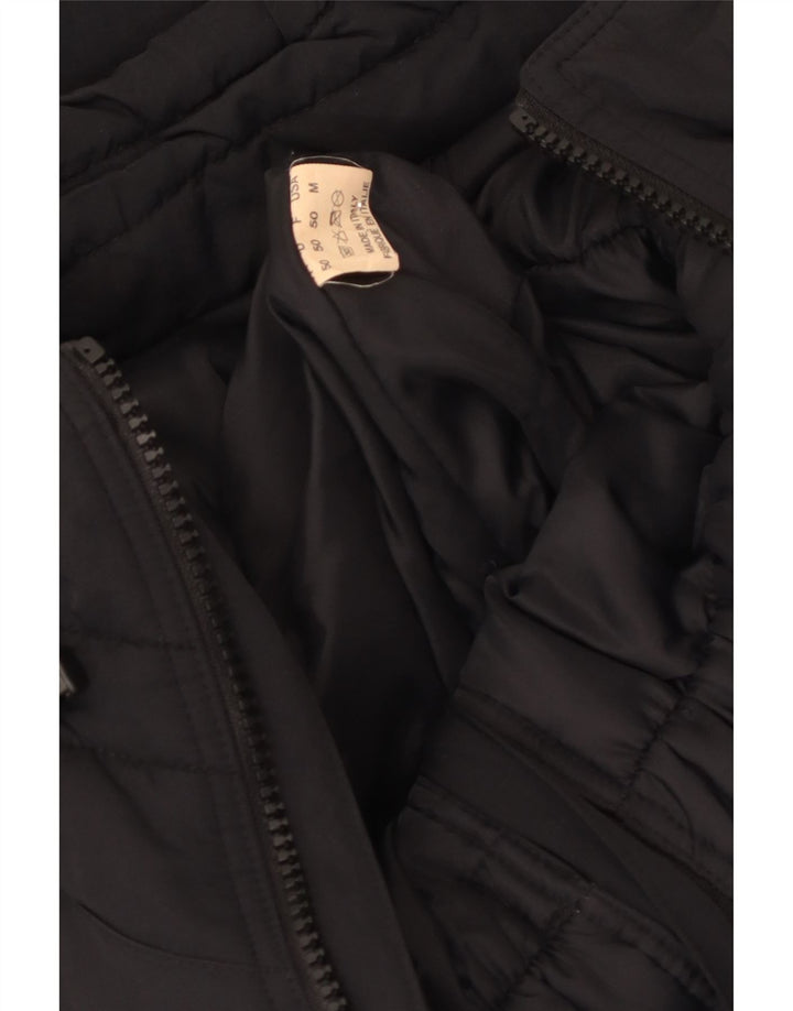 Macacão de esqui gráfico masculino vintage médio preto colorblock poliamida