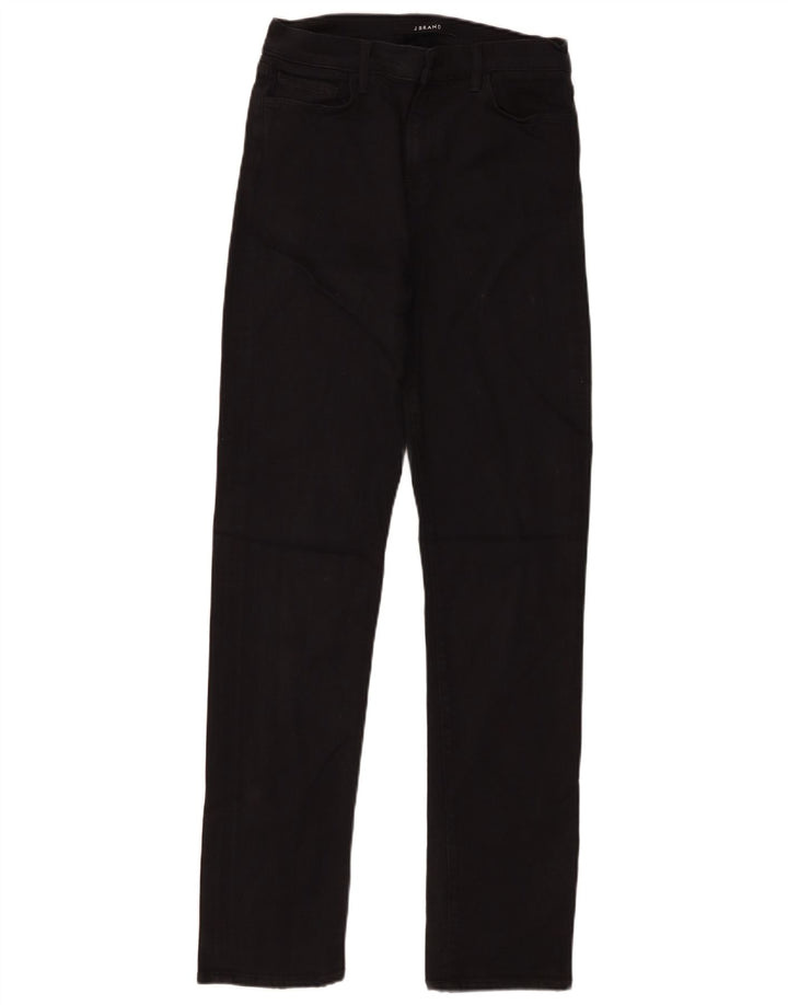 Calça jeans reta feminina J Brand W30 L30 preta viscose