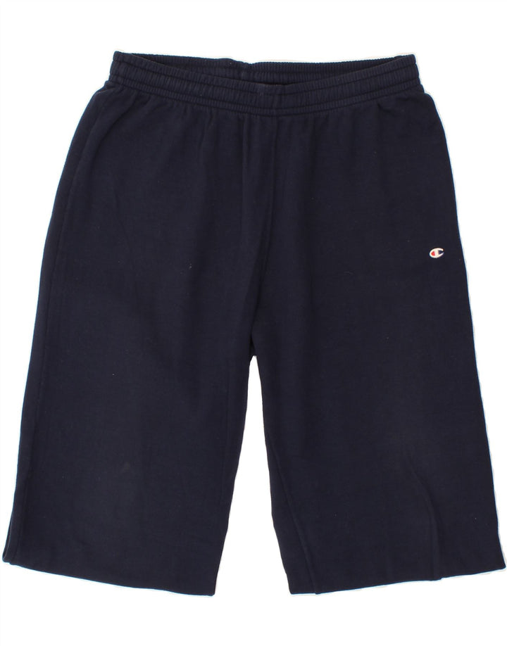 CHAMPION Mens Tracksuit Trousers XL Navy Blue Cotton Vintage Champion and Second-Hand Champion from Messina Hembry 