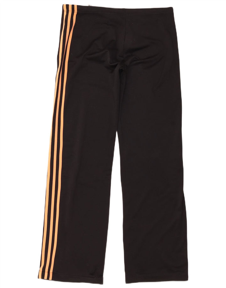 Calça de treino feminina Adidas UK 16 grande poliéster preto