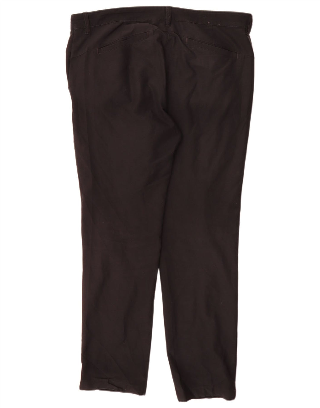 Calça Chino Regular Feminina Adidas W34 L30 Poliéster Preto