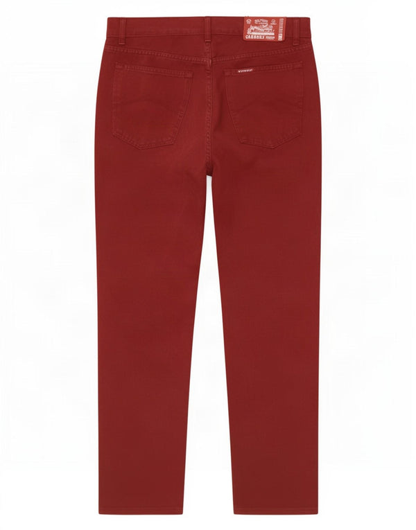 Carrera Masculino 700 Straight Jeans W33 L30 Marrom Algodão