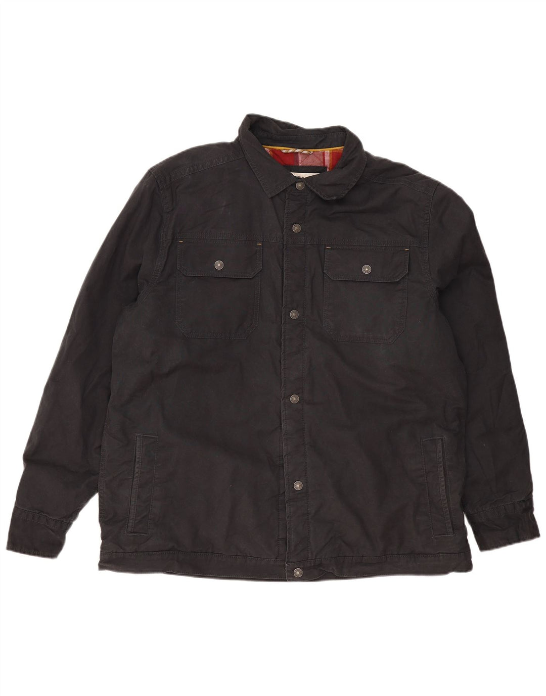 Jaqueta bomber masculina FAT FACE UK 44 2XL algodão preto