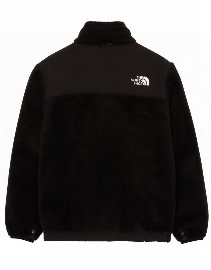 Jaqueta de lã The North Face para meninas 9-10 anos médio preto poliéster