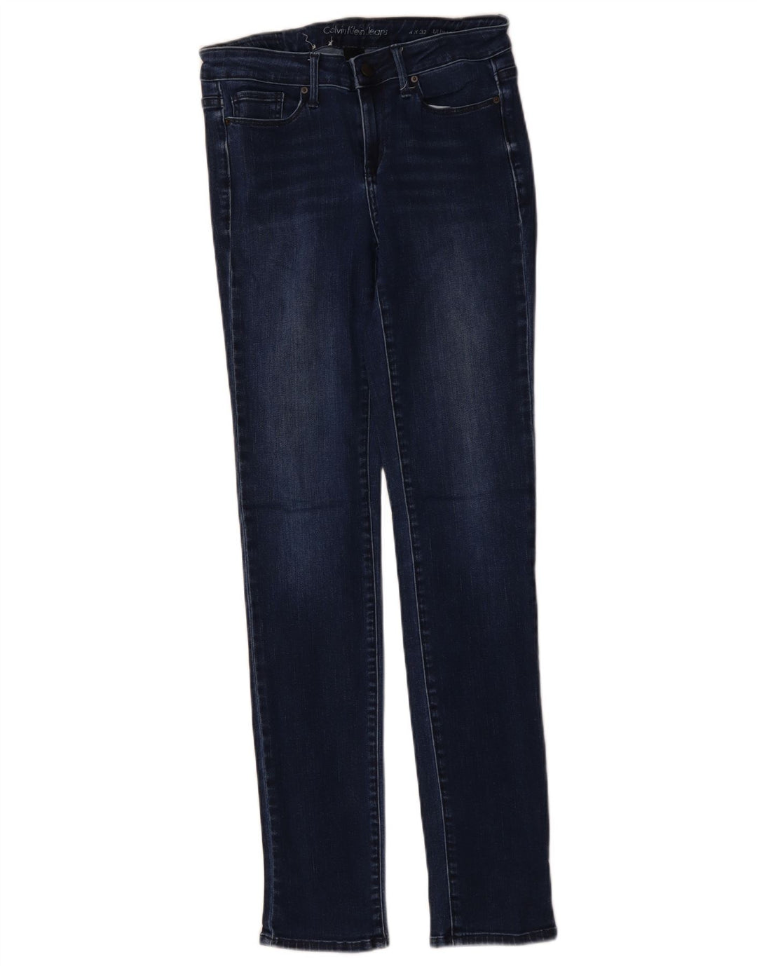 Calça jeans skinny feminina CALVIN KLEIN W32 L32 algodão azul