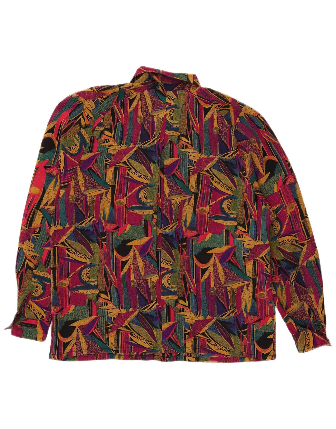 TESS blusa feminina oversized US 6 média floral multicolorida