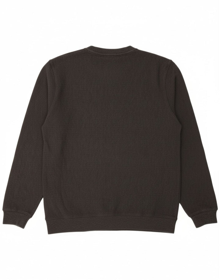 Suéter gráfico masculino TOMMY HILFIGER com bloco colorido cinza médio