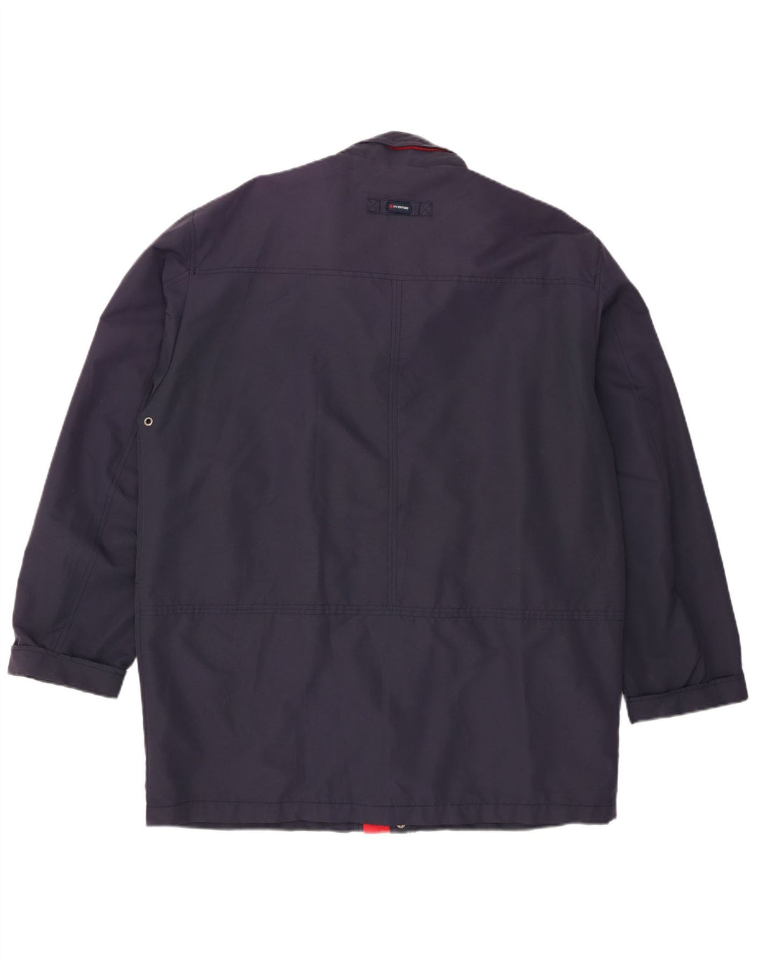 Jaqueta de chuva masculina Ivy Oxford IT 54 2XL poliéster azul marinho
