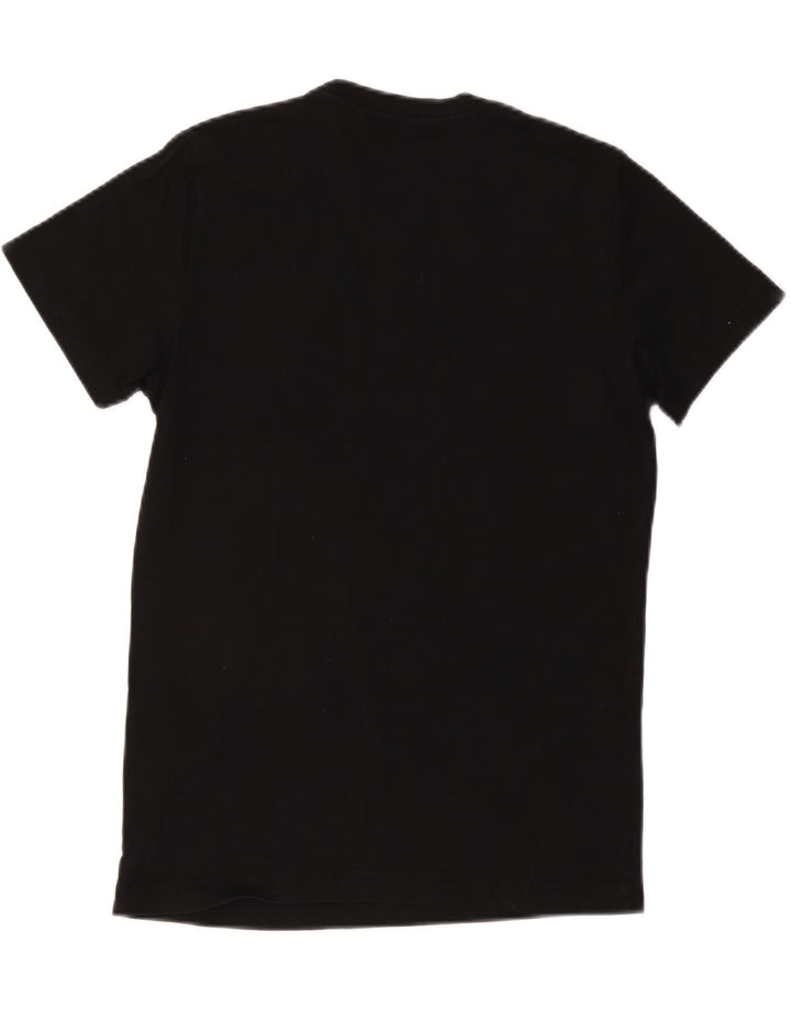 DIESEL Mens T-Shirt Top Medium Black Cotton