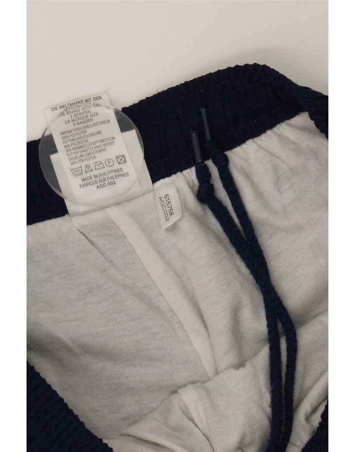 Adidas Mens Treino Calças Joggers Médio Azul Marinho Poliéster