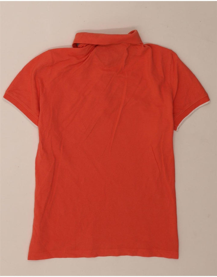 Camisa polo masculina Massimo Dutti casual fit 13-14 anos médio laranja