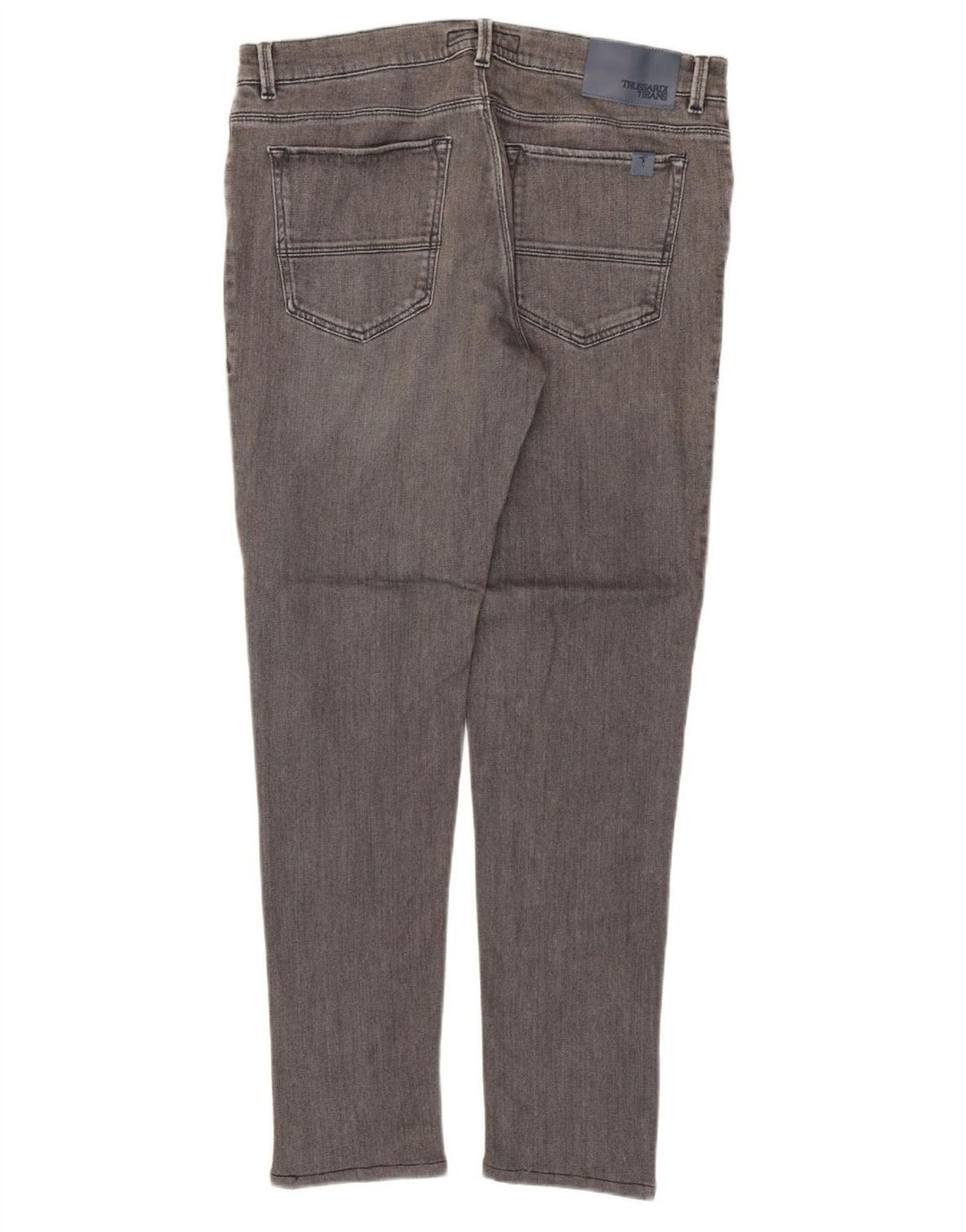 TRUSSARDI Mens Jeans Slim IT 52 XL W38 L32 Algodão Cinza