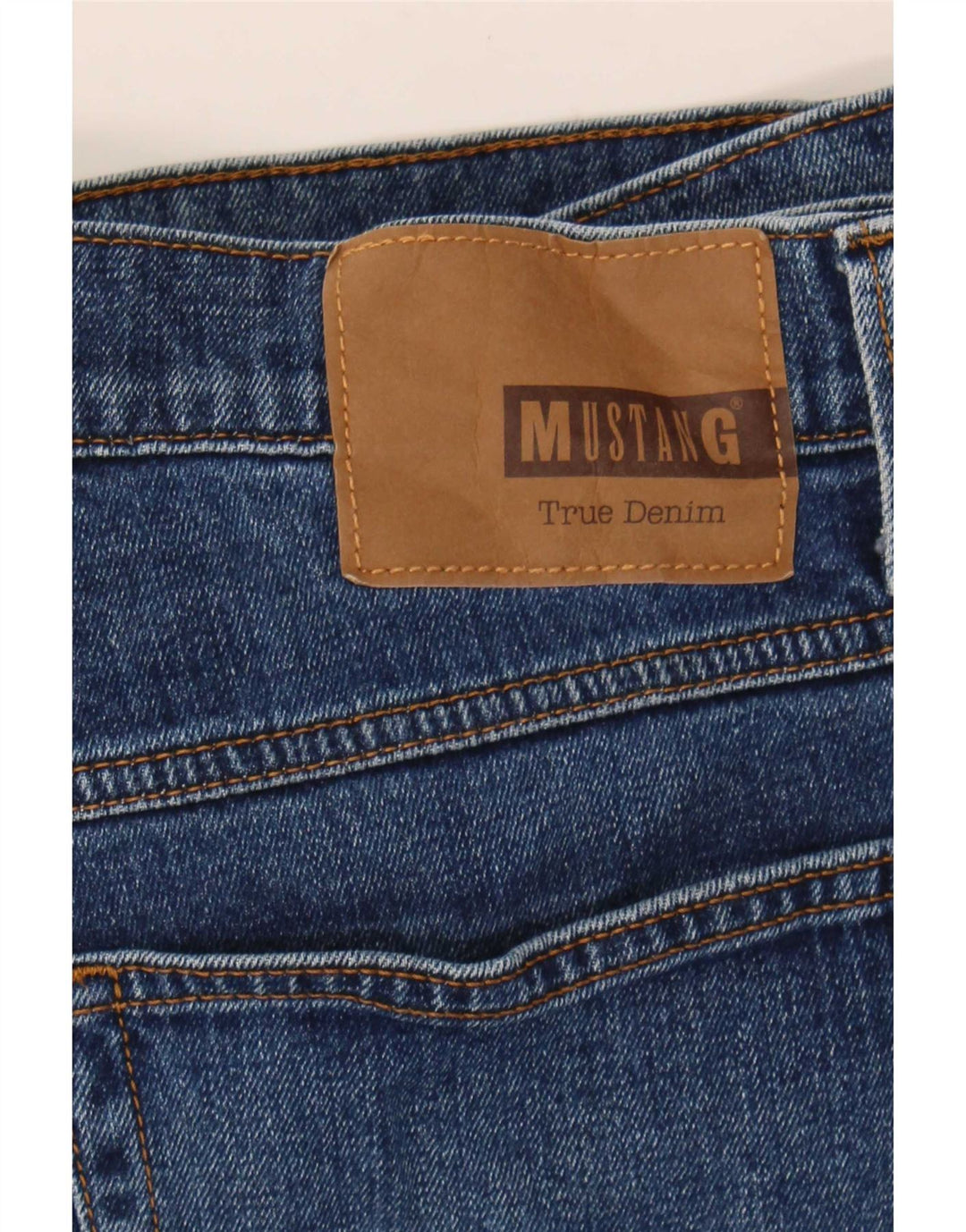 Jeans retos masculinos Mustang W32 L31 azul marinho