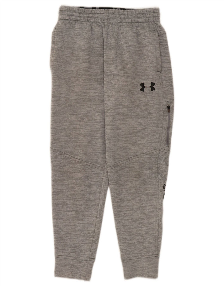 Under Armour Boys Graphic Calças de treino Joggers 9-10 anos cinza médio