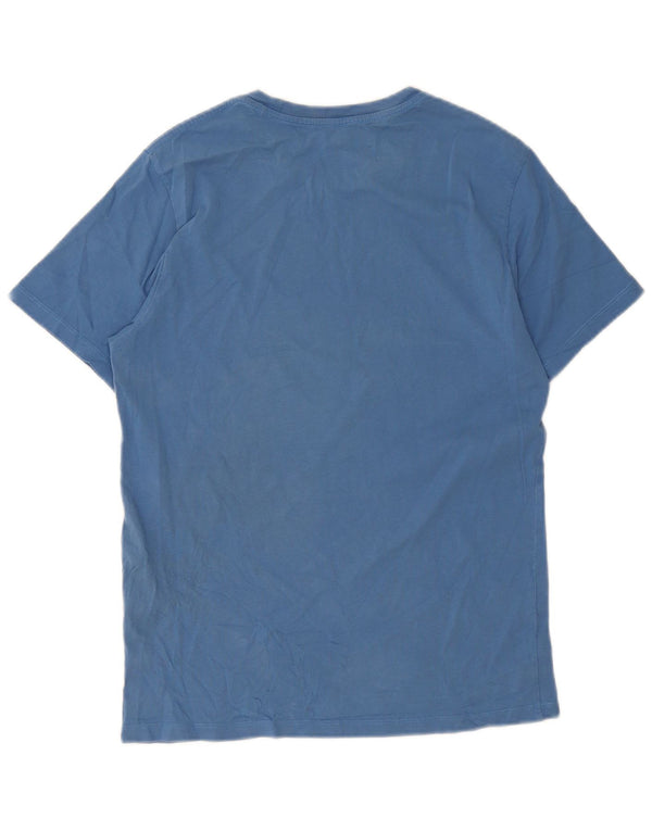 Camiseta masculina gráfica Levi's Top médio azul algodão