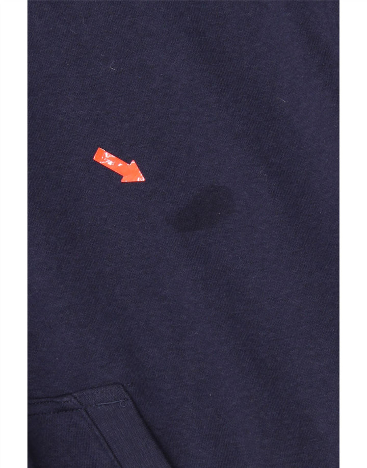 Jaqueta Kappa masculina de agasalho 2XL algodão azul marinho