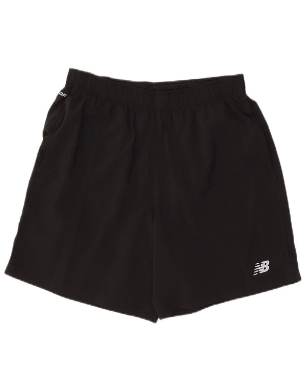 Shorts esportivos masculinos New Balance médio preto