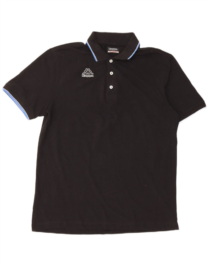 Camisa polo masculina Kappa XL algodão preto