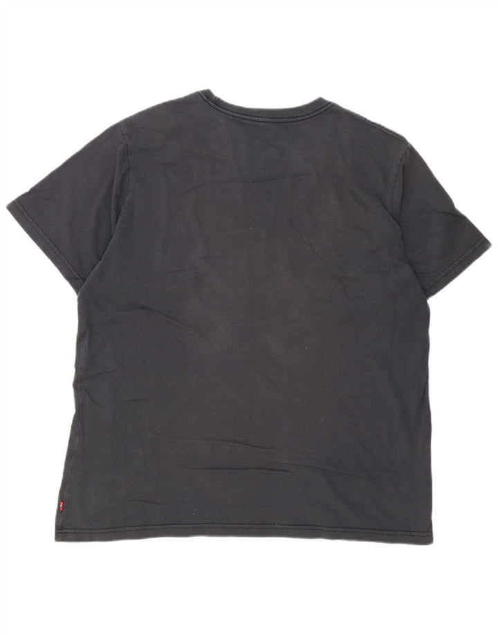 Camiseta Levi's Masculina Relaxed Graphic Top Grande Cinza