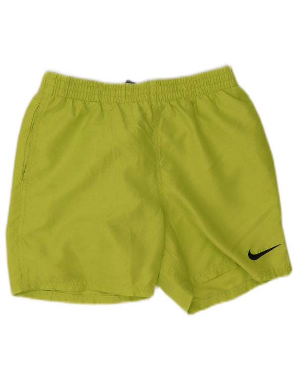 Calções desportivos Nike Boys 12-13 anos grandes poliéster verde