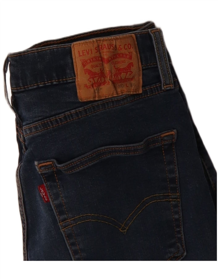 Jeans skinny feminino LEVI'S W30 L30 algodão azul