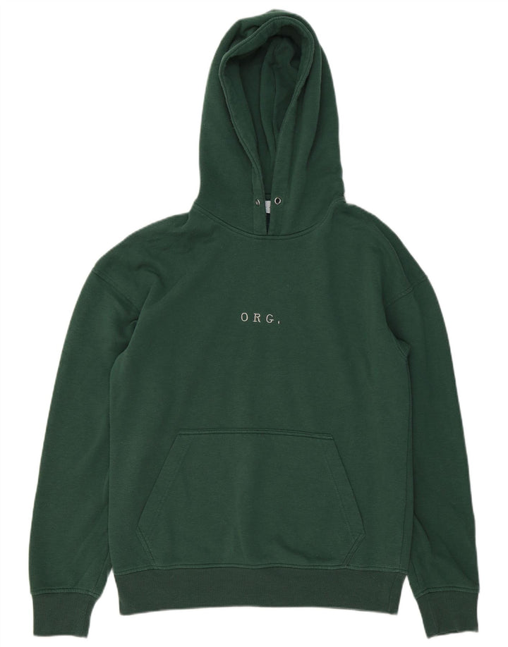 Jack & Jones moletom com capuz masculino médio algodão verde