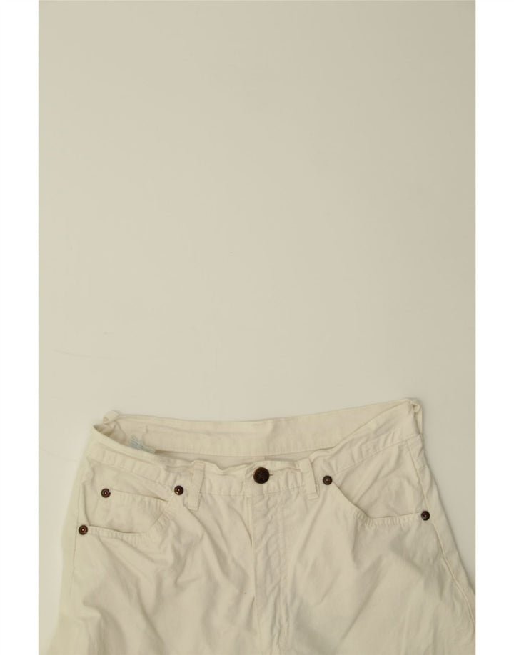 RIFLE Womens Straight Casual Trousers W29 L29 Beige Cotton Vintage Rifle and Second-Hand Rifle from Messina Hembry 