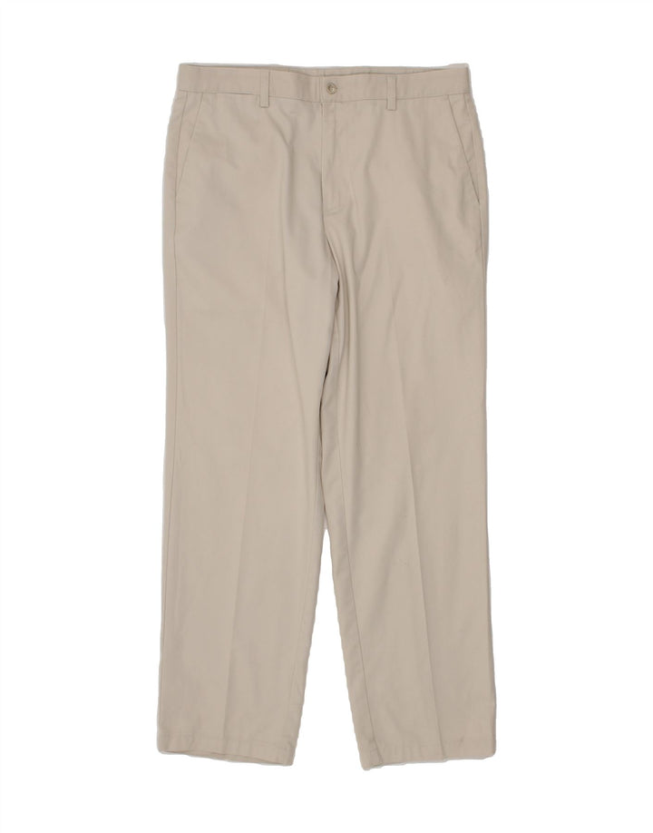 DOCKERS Calça Chino Masculina Reta W34 L32 Bege