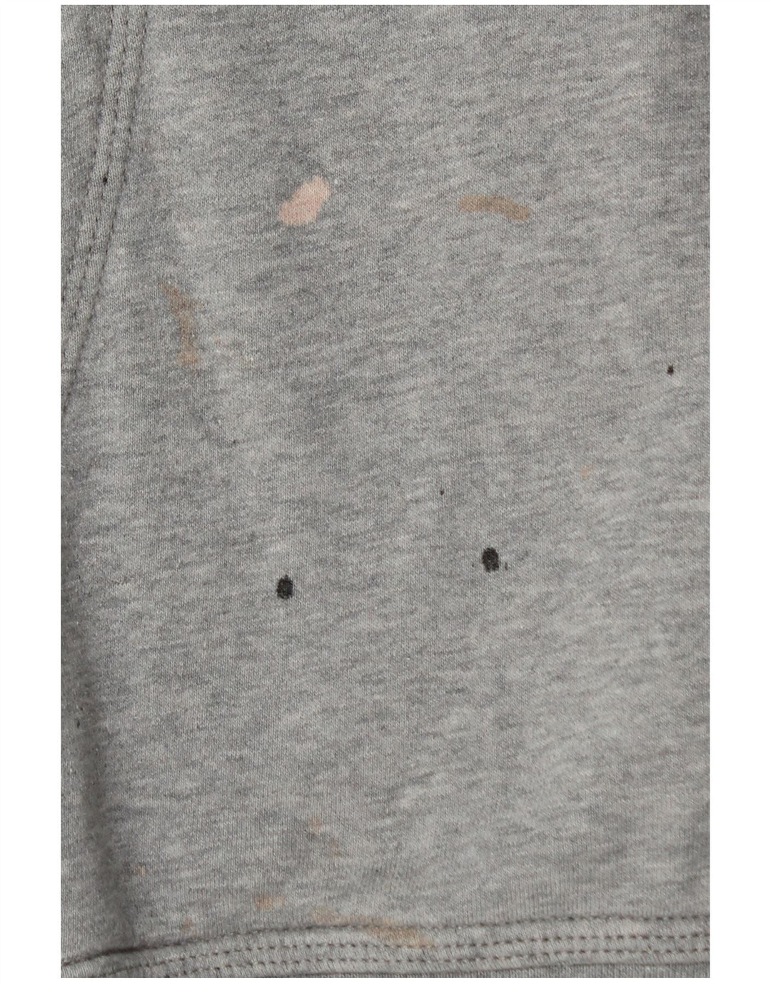 Moletom com capuz masculino Nike médio cinza manchado de algodão